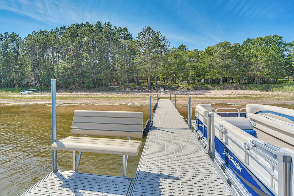 Waterfront Escape on Big Sand Lake w/ Private Dock