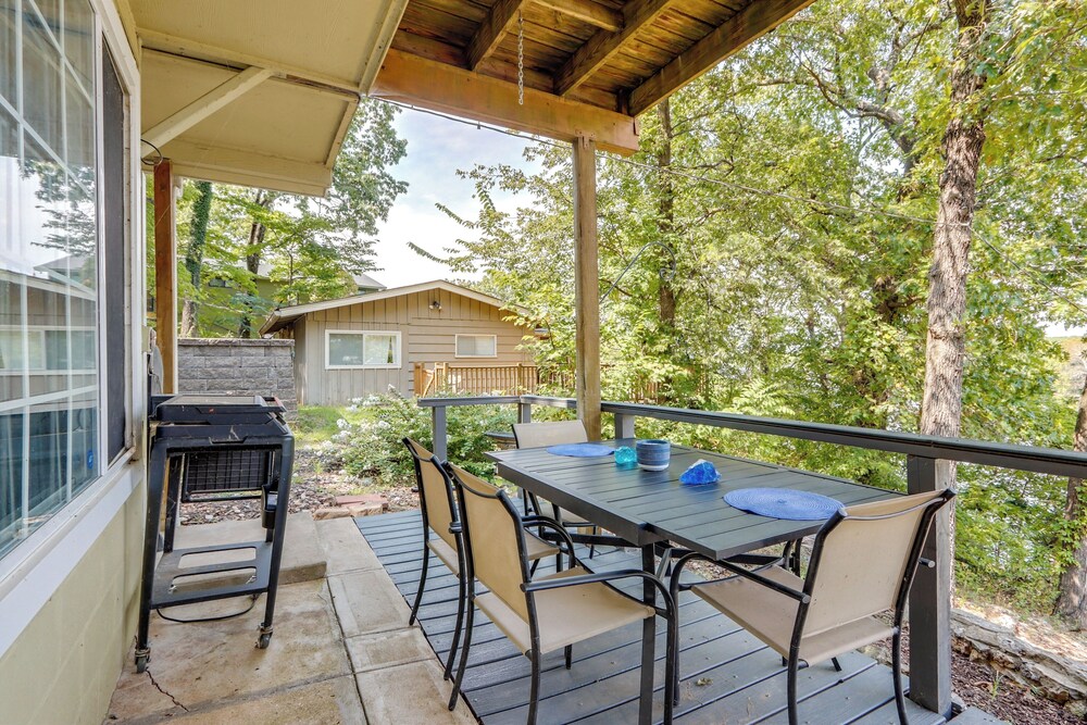 Dock + Views: Scenic Group Retreat on Grand Lake!