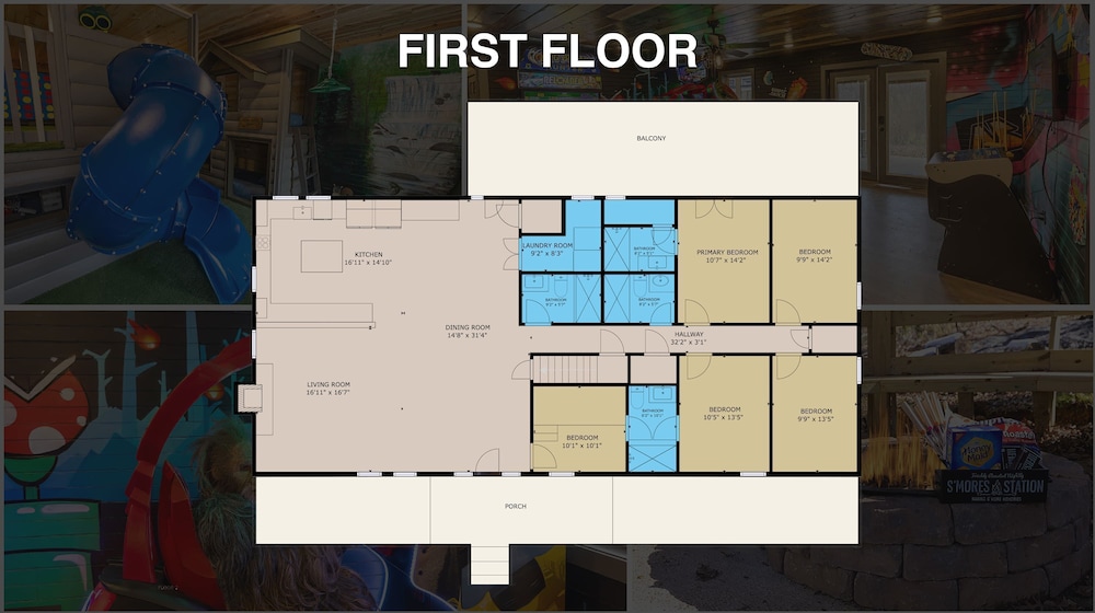 Bigfoot Bunkhouse Pool Views Theater Arcade Firepit Book Now