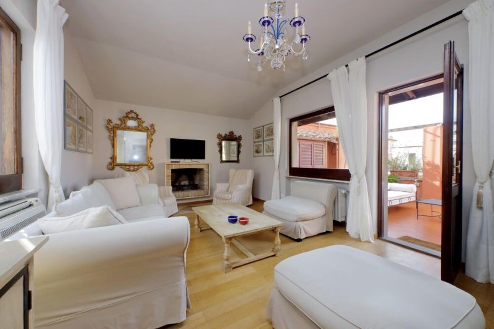 New La Colombaia a Perfect Spacious Rome Penthouse Just Steps From the Spanish Steps