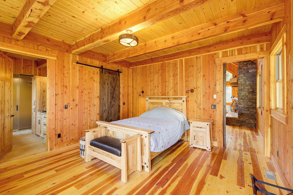 Nordic Style Lodge w/ Deck on 80 Acres in Arlee view 5