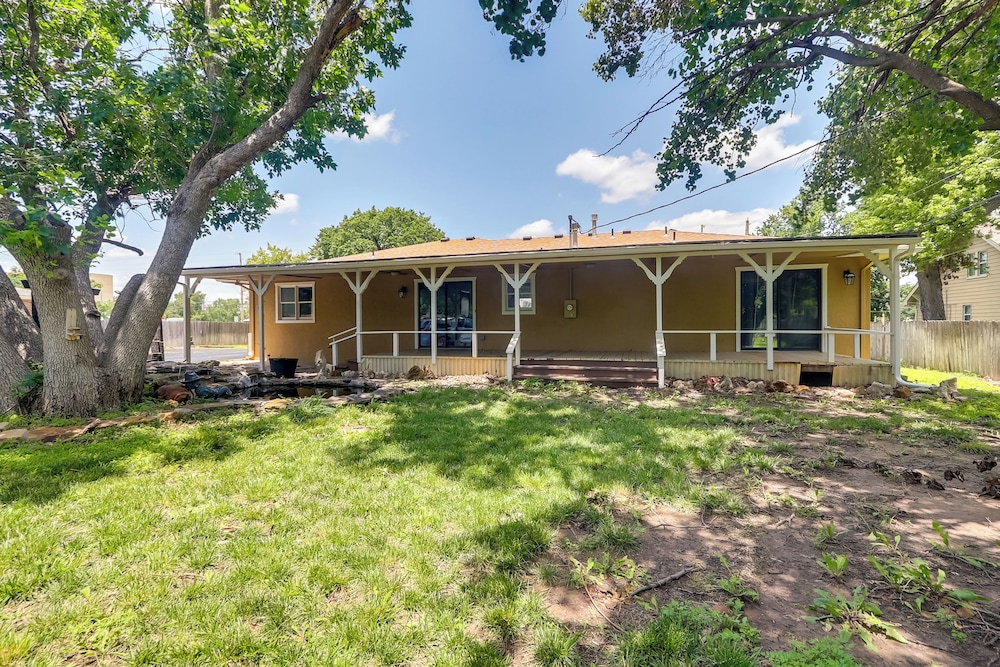 Group Getaway w/ Private Yard in Wichita!