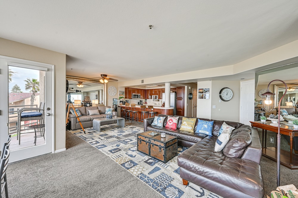 Ocean-view Imperial Beach Condo w/ Community Perks