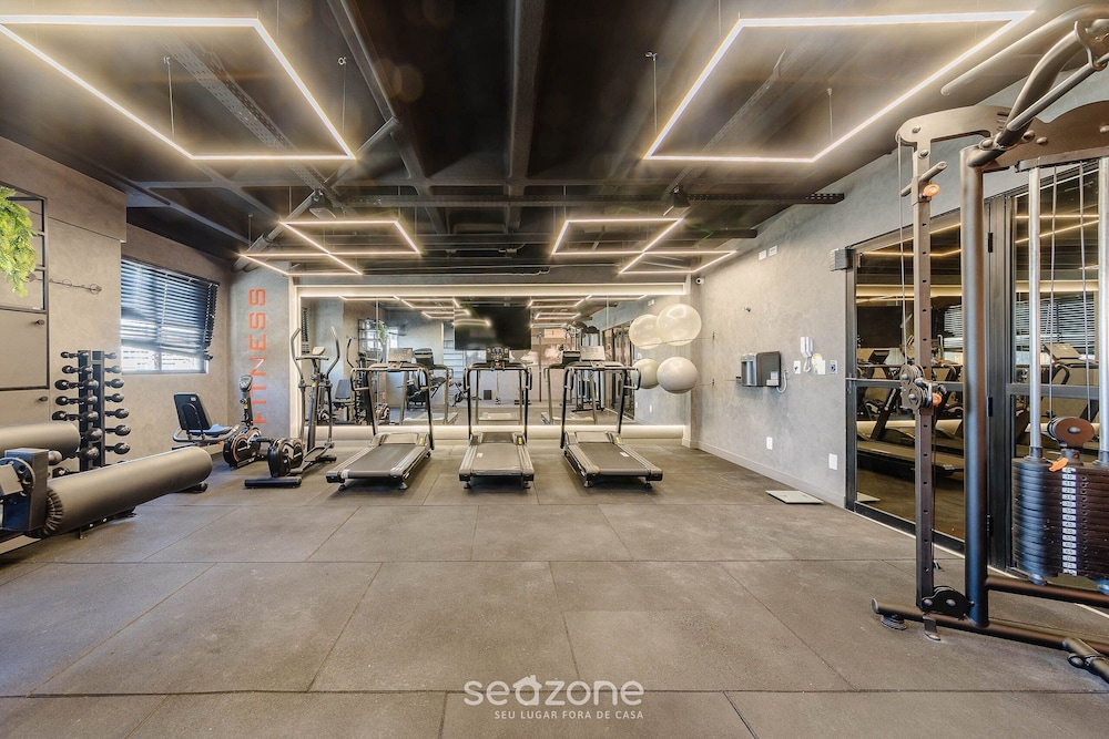 Stay With a Pool and gym 350m From the Beach in a Prime Location in Maceio - SLI