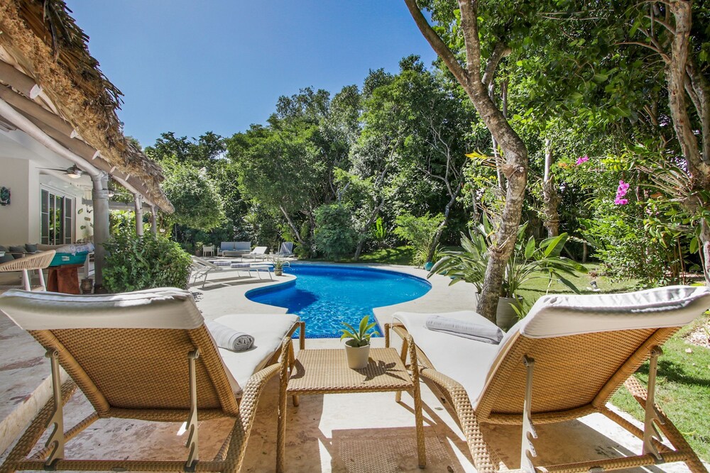 Large Family 2 Level Villa for Rent at Puntacana Resort Club Near Playa Serena Playa Blanca