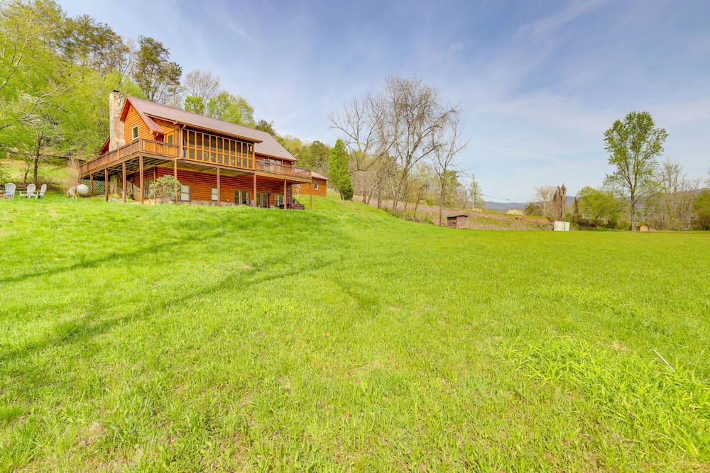Riffle Run Cabin: River Access, Hot Tub, Game Room view 5