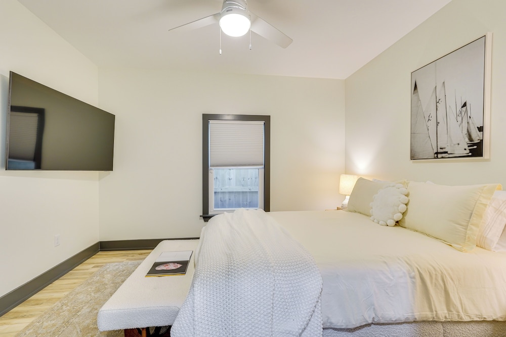 Walk to Beach: PCB Retreat w/ Heated Pool!