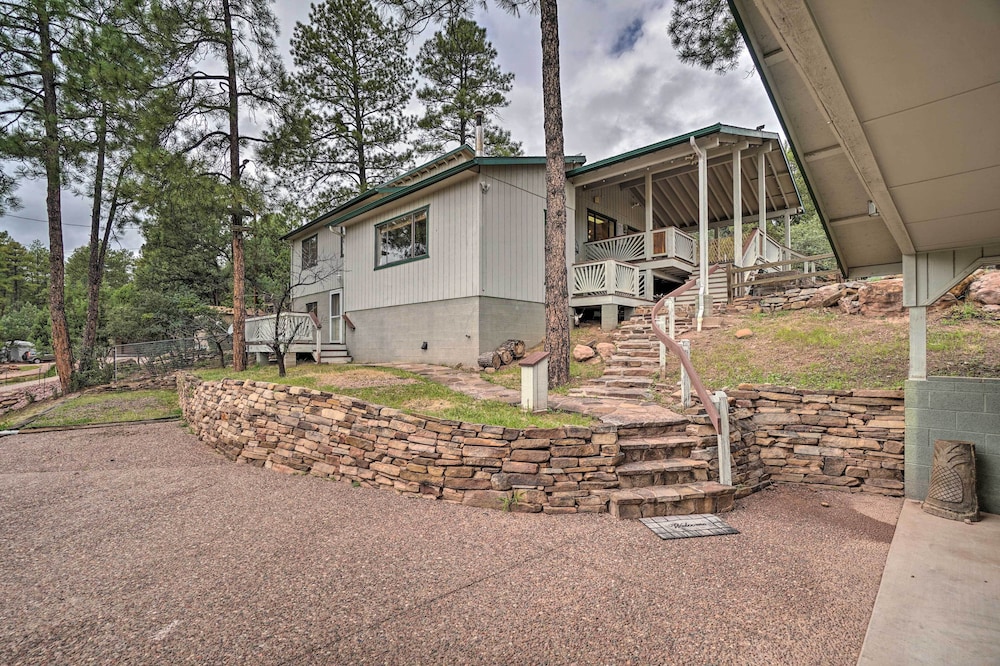 Cozy Pine Retreat w/ Private Hot Tub & Views view 5