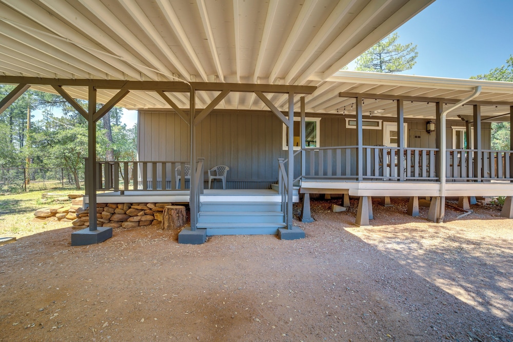 Snowy Peak Views & Cozy Game Nights: Pine Home