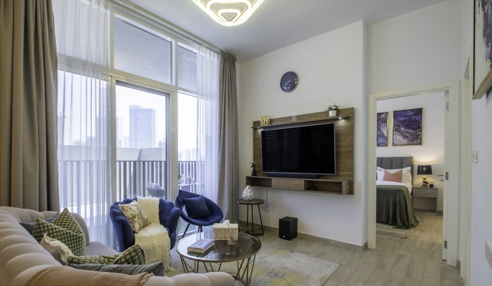 Manzil-1BR Apt with Pool in JVC