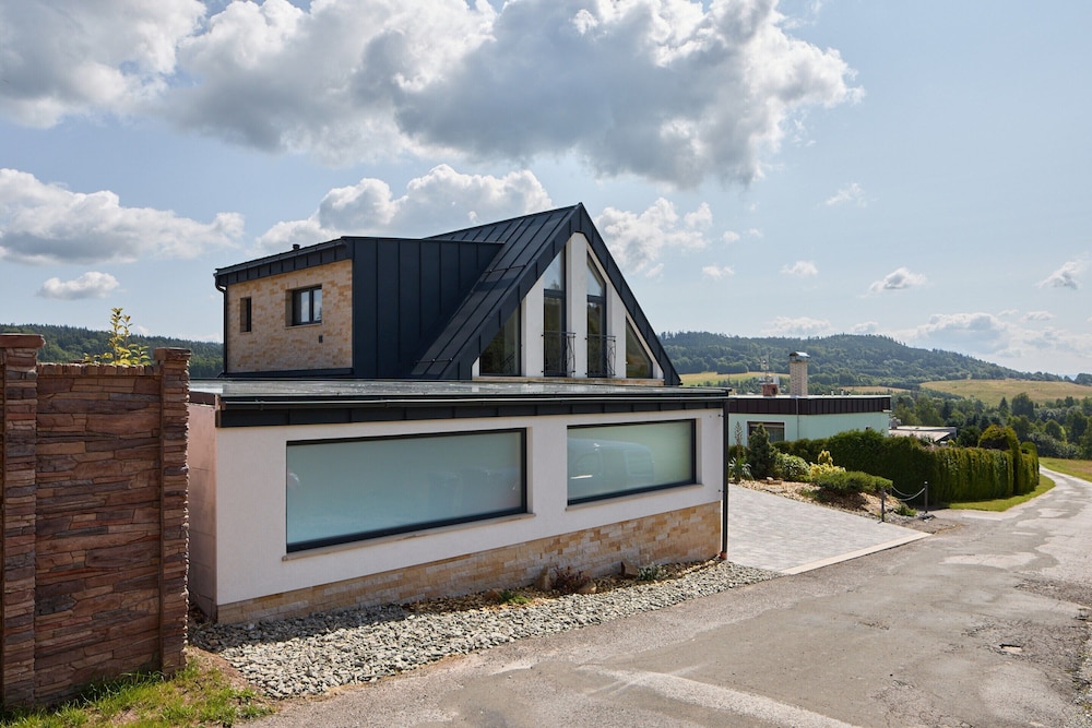 Villa in Radvanice With hot tub