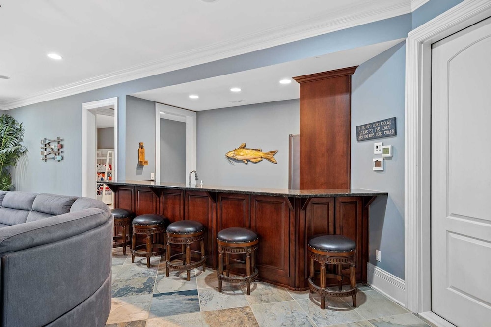 Livin' Large Lake Norman Estate w/ Pool, Dock, Game Room & Scenic Views