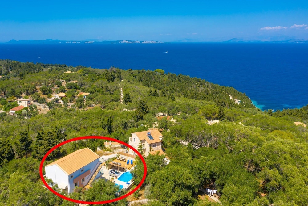 Villa Stephania Private Pool Walk to Beach Sea Views A C Wifi - 2890 view 2