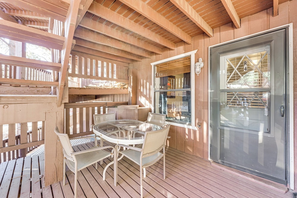 Walk to Angel Fire Resort: Condo w/ Furnished Deck