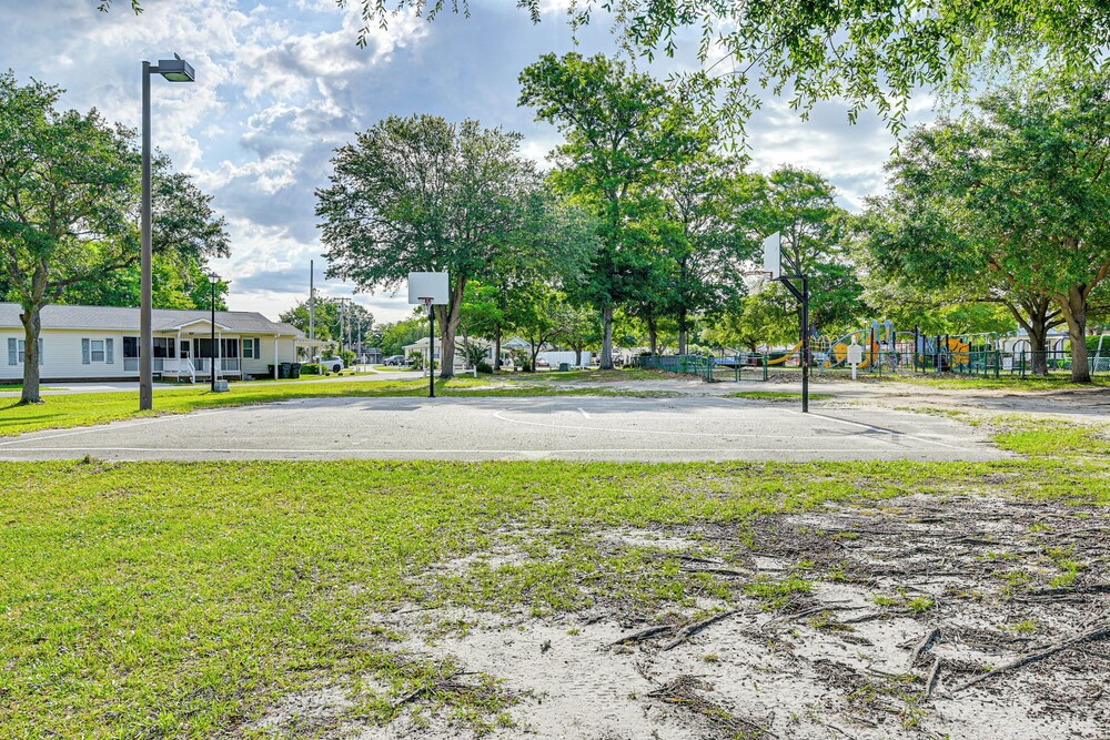 Walk to Surfside Beach: Home w/ Pool Access