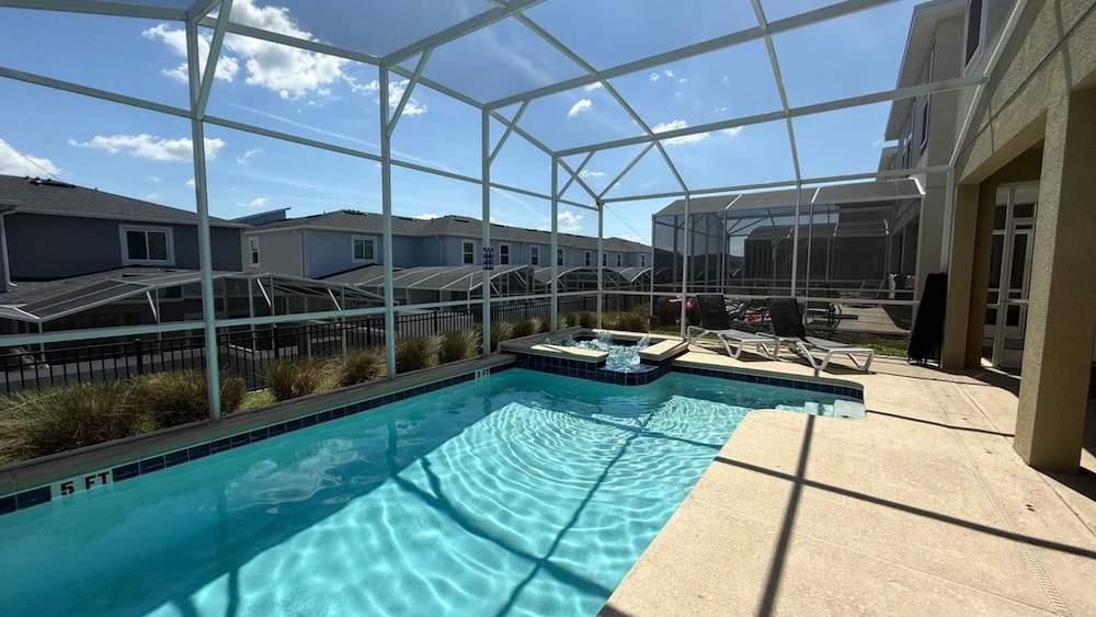 Upstay Championsgate Home w Pool BBQ Game Room