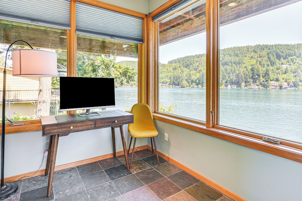 Modern Summit Lake Escape - Spacious Deck w/ View!
