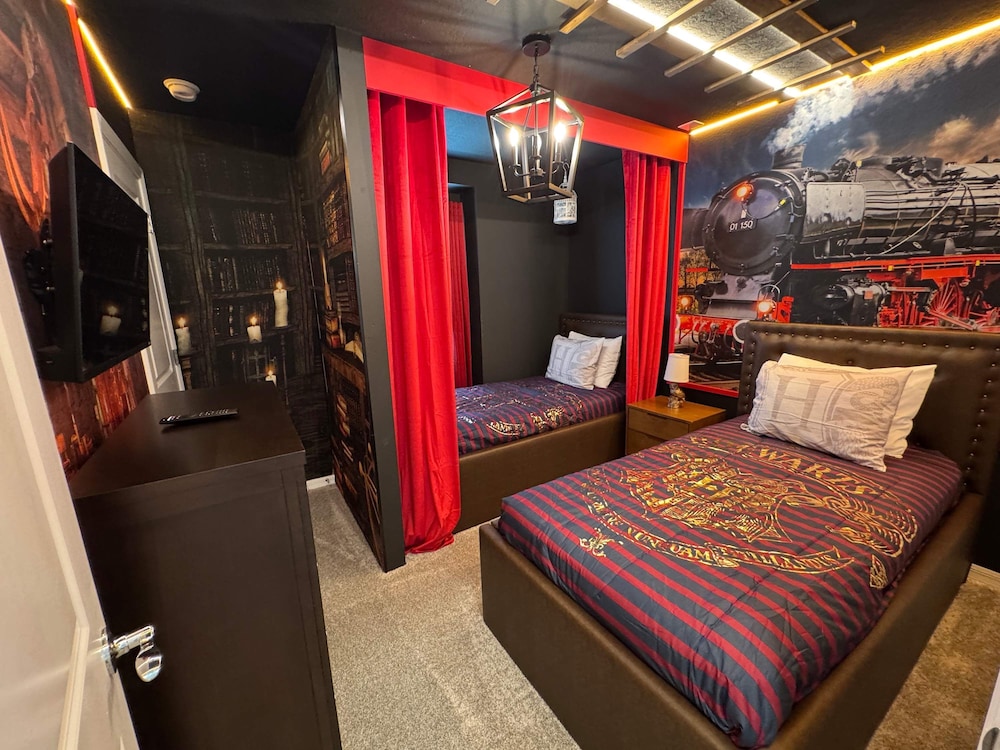 Magical 5BR w Pool Minutes From Disney 16161