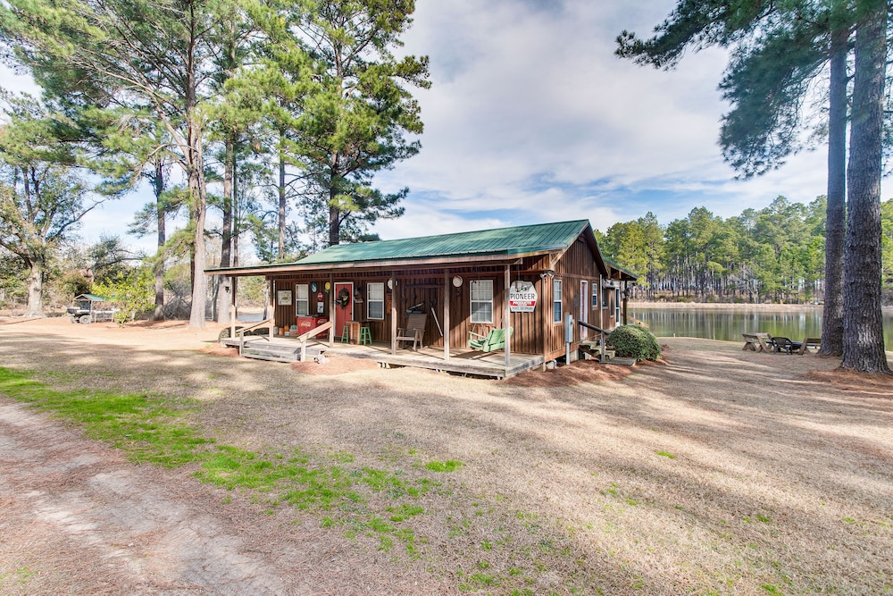 Georgia Lakefront Cabin w/ Fire Pit + Grills! view 3