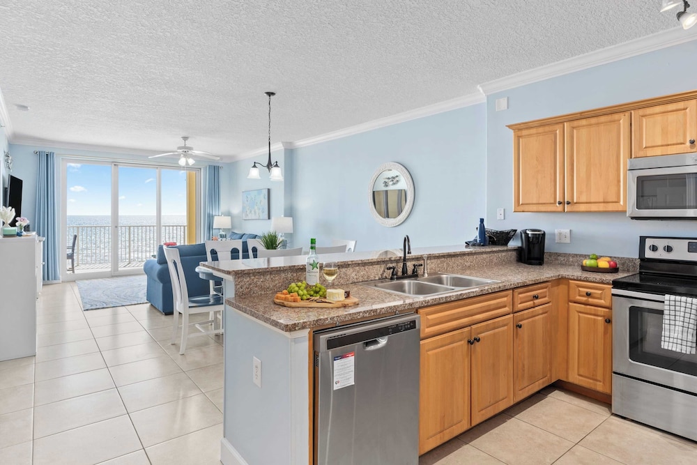 Beachfront Condo w/ Ocean Views + Pool Access Emerald Isle 808 by Avantstay