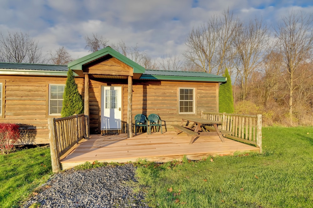 Shared Dock Access at Lakeside Sodus Bay Cabin!
