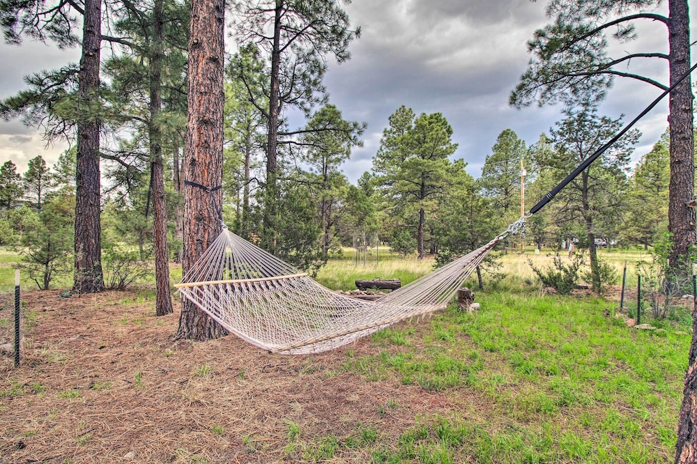 Dog-friendly Nutrioso Cabin w/ Wraparound Porch! view 5