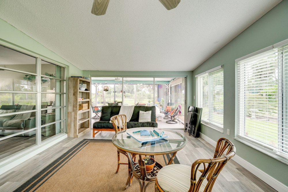 Heated Pool + Spacious Yard: Port Charlotte Escape