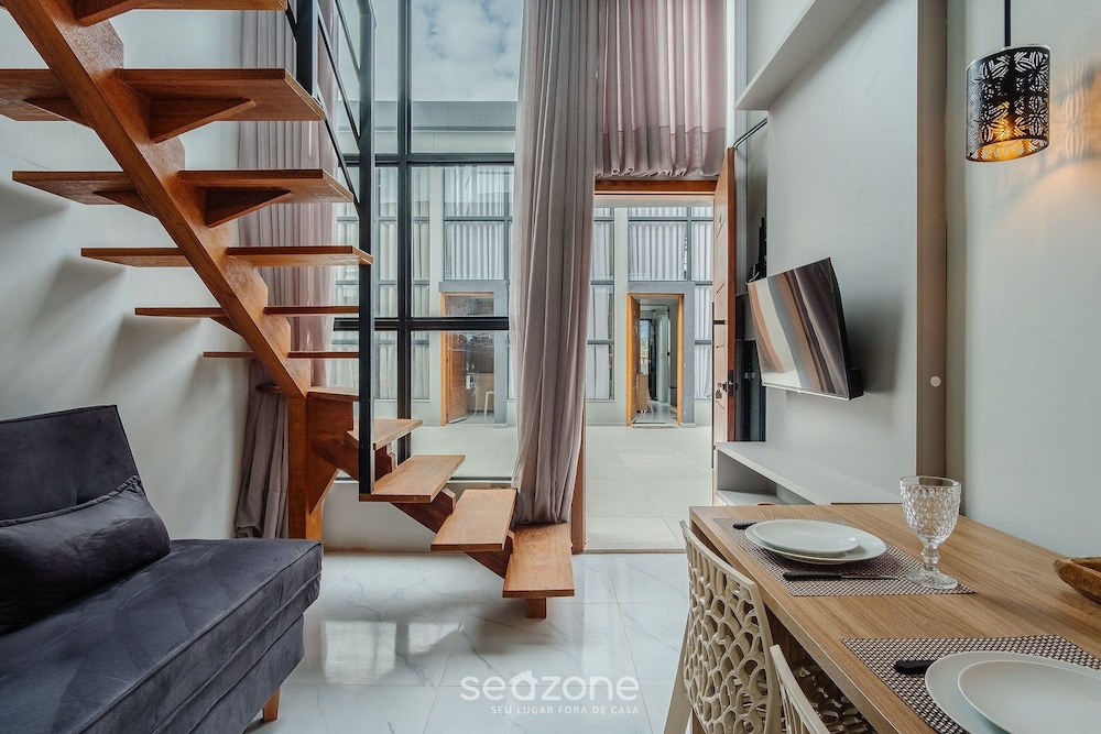 Lofts completos e modernos em Jaguaruna a 50m da Praia - PLO