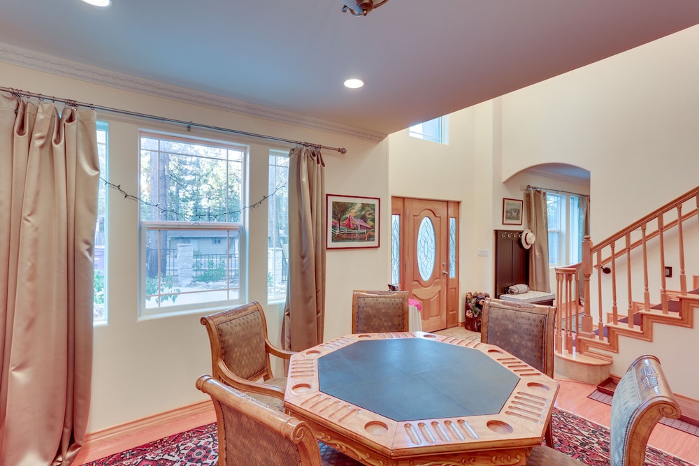 Spacious Big Bear Home w/ Game Room + Hot Tub!