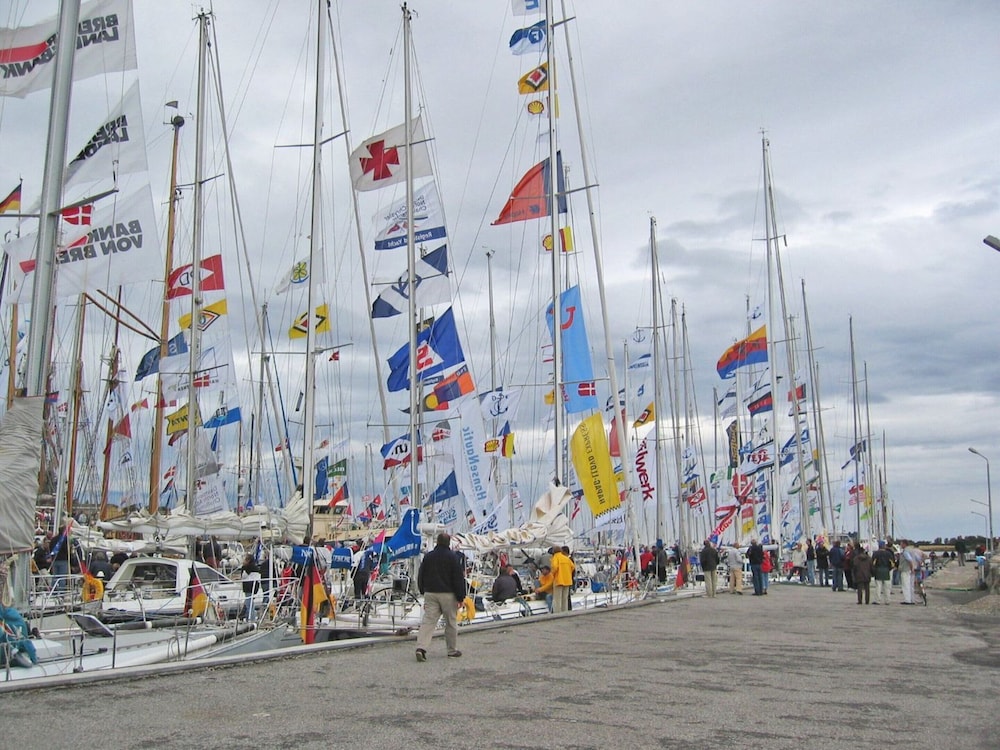 Hausboot in Laboe an der Kieler Foerde
