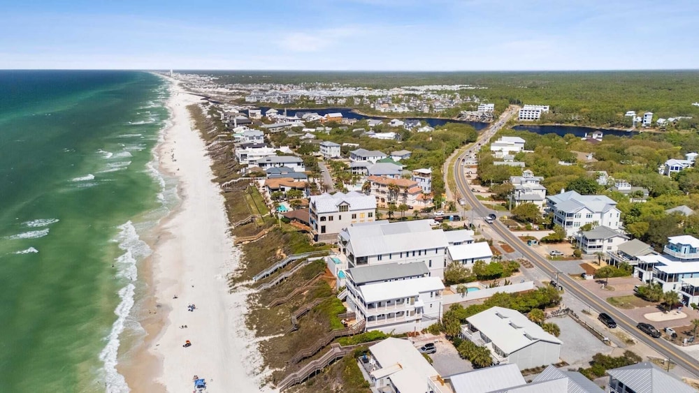Beach Retreat w/ Sundeck, Golf Cart & Bikes Bungalow House by Avantstay