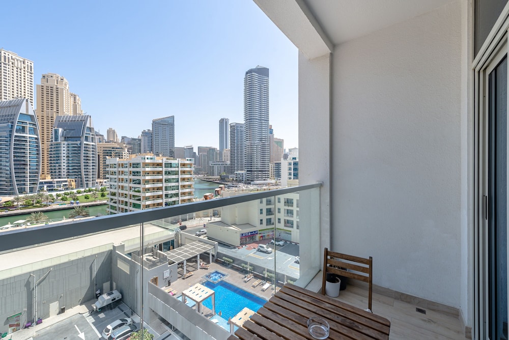 Marco Polo - Studio with Marina View + Huge Balcony in Marina