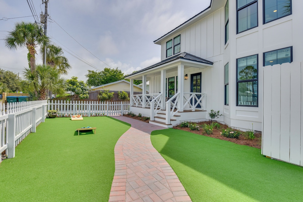 Walk to Laguna Beach: PCB Home w/ Pool Near Gulf!