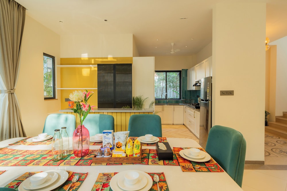 ELIVAAS Laguna Camellia | Luxe 4 BHK Villa Near Popular Beaches with Private Pool