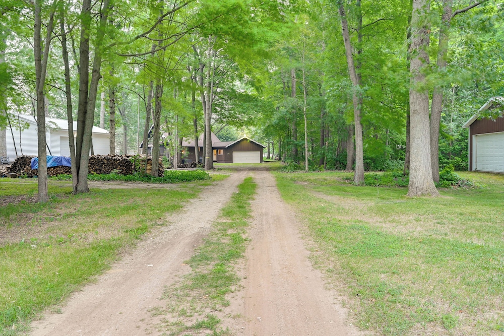 Walk to Beach: Pet-friendly Caseville Cabin