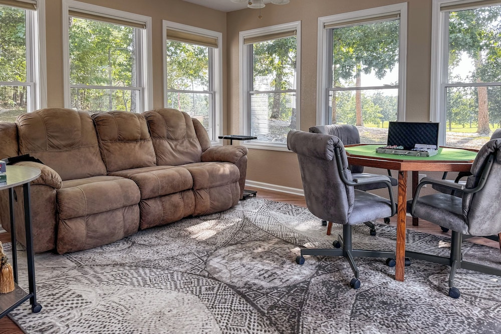 Golf, Fish & Hike: Hot Springs Village Home!