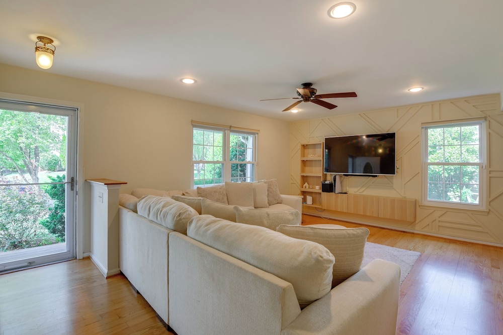 Room to Work & Relax! Laurel Home w/ Office, Yard