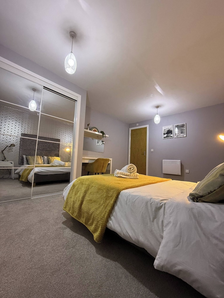 2bed Flat 5 Mins From New Street Free Parking