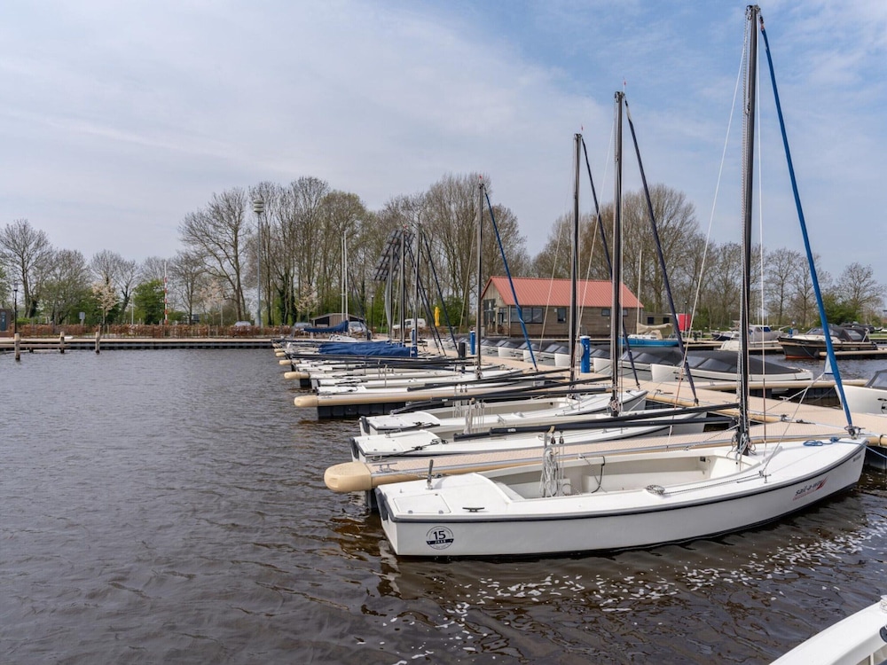 Holiday Home in Sneek With Waterfront Jetty view 5