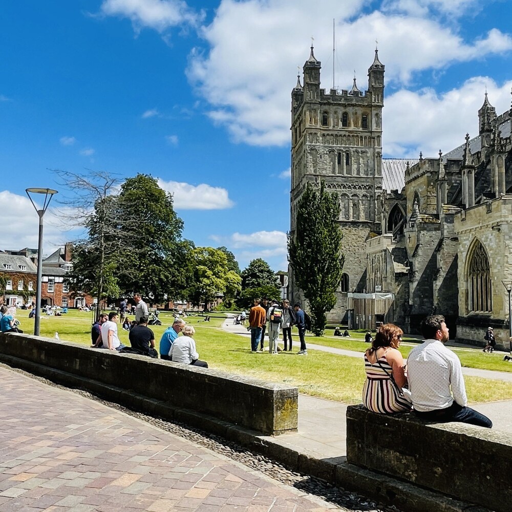 Cathedral Yard in Exeter view 5