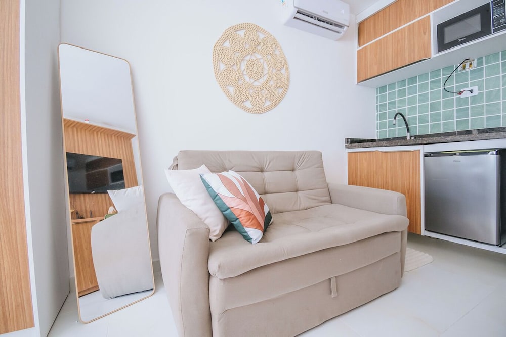 Flat com Wifi a 400m da Praia de Porto de Galinhas
