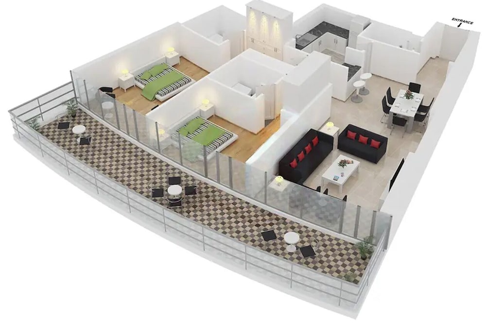 LUX The Premium Marina Sea View Suite
