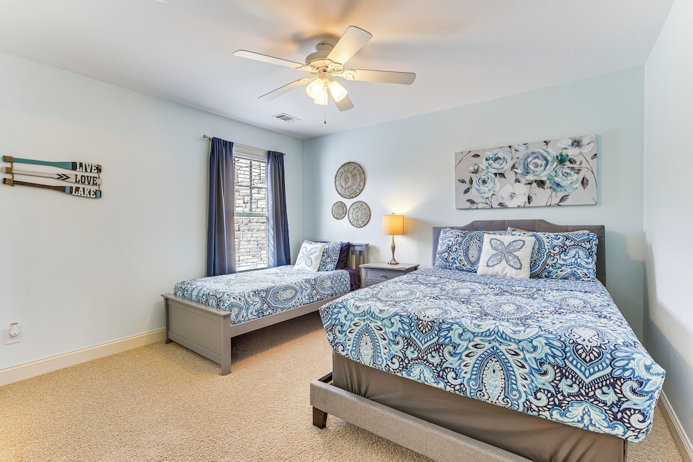 Private Patio, Decks: Waterfront Eatonton Townhome