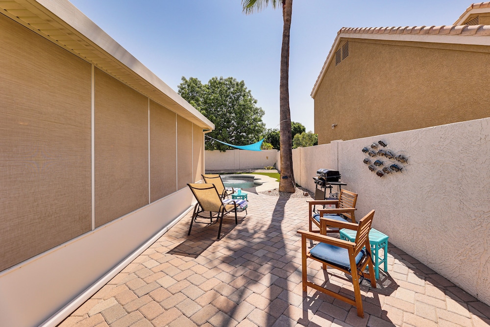 Gilbert Family Home: Games, Private Pool & Patio!