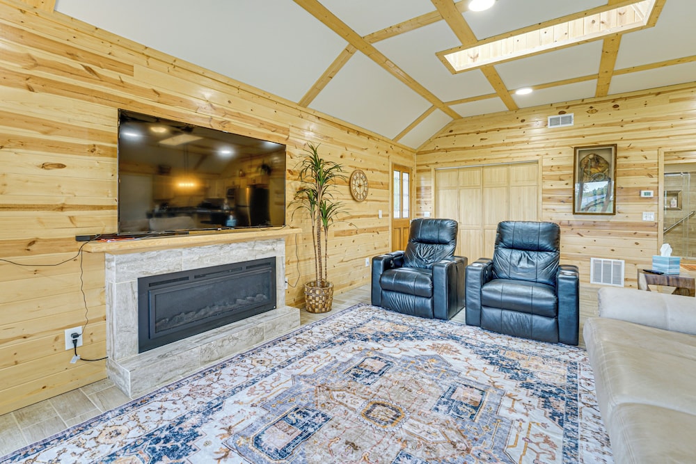 Walk to Shay Lake: Updated Home w/ Water View!