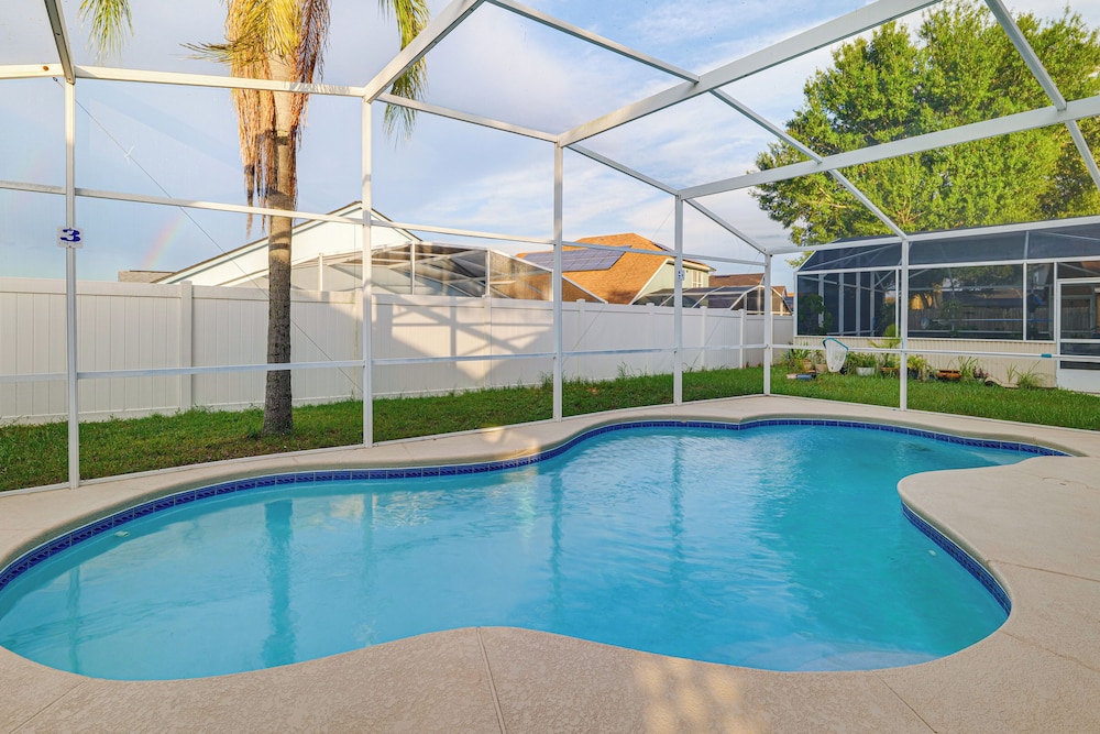 Family Oasis w/ Game Room & Pool in Davenport!