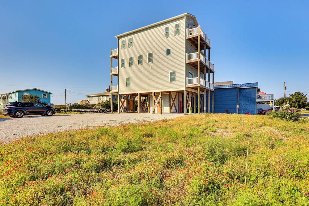 Walk to Beach: Topsail Island Group Getaway view 2