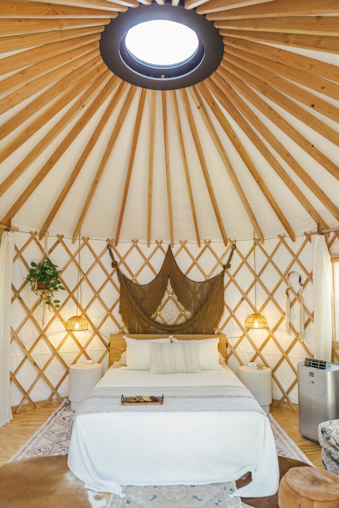 The Peacock Yurt at Camposanto ATX Glamping on Lake Travis - Property Image 26