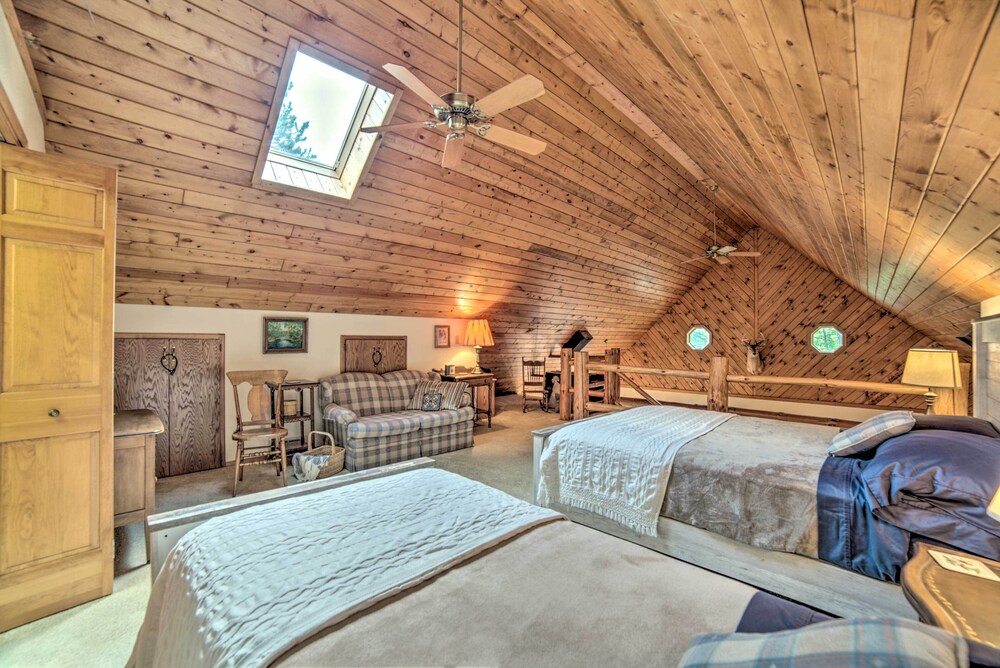 Riverfront Oconto Cabin w/ Fire Pit & Yard! view 3