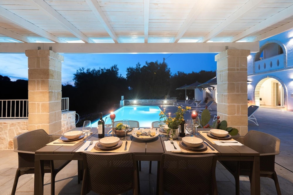 Luxury Masseria Don Salvatore With Pool Terrace view 5